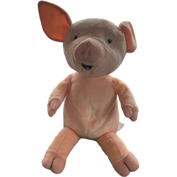 Kohls Cares If you Give a Pig a Pancake Plush Stuffed Animal Toy 14" Soft Cuddly - Picture 2 of 4